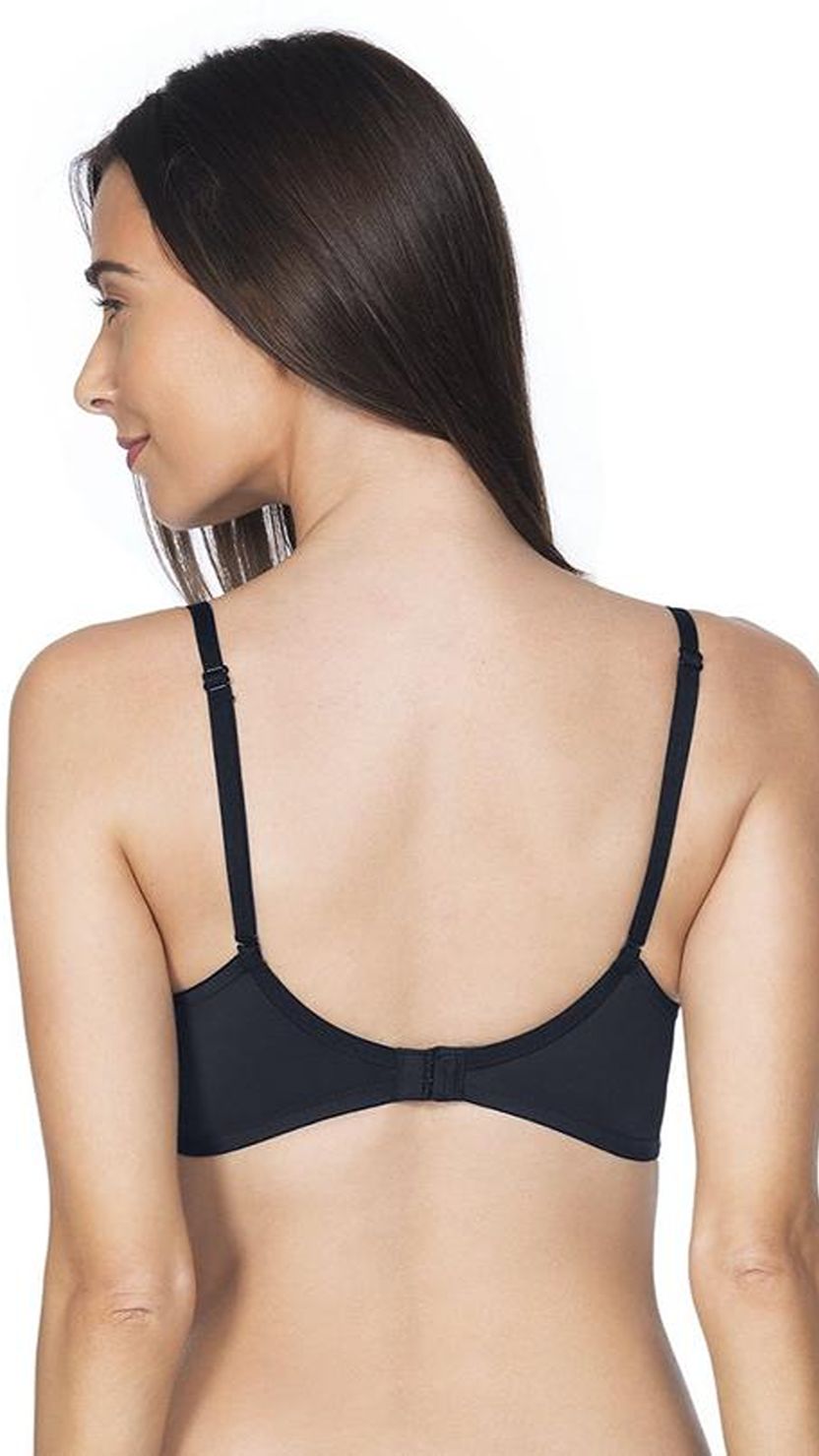 Amante Classic Black Padded Non-Wired T-Shirt Bra