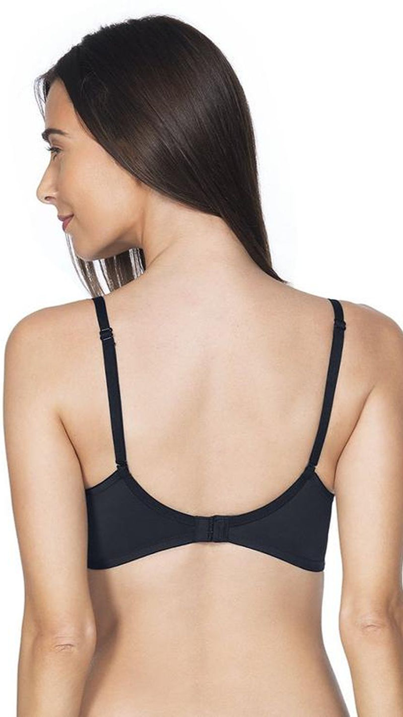 Amante Classic Black Padded Non-Wired T-Shirt Bra