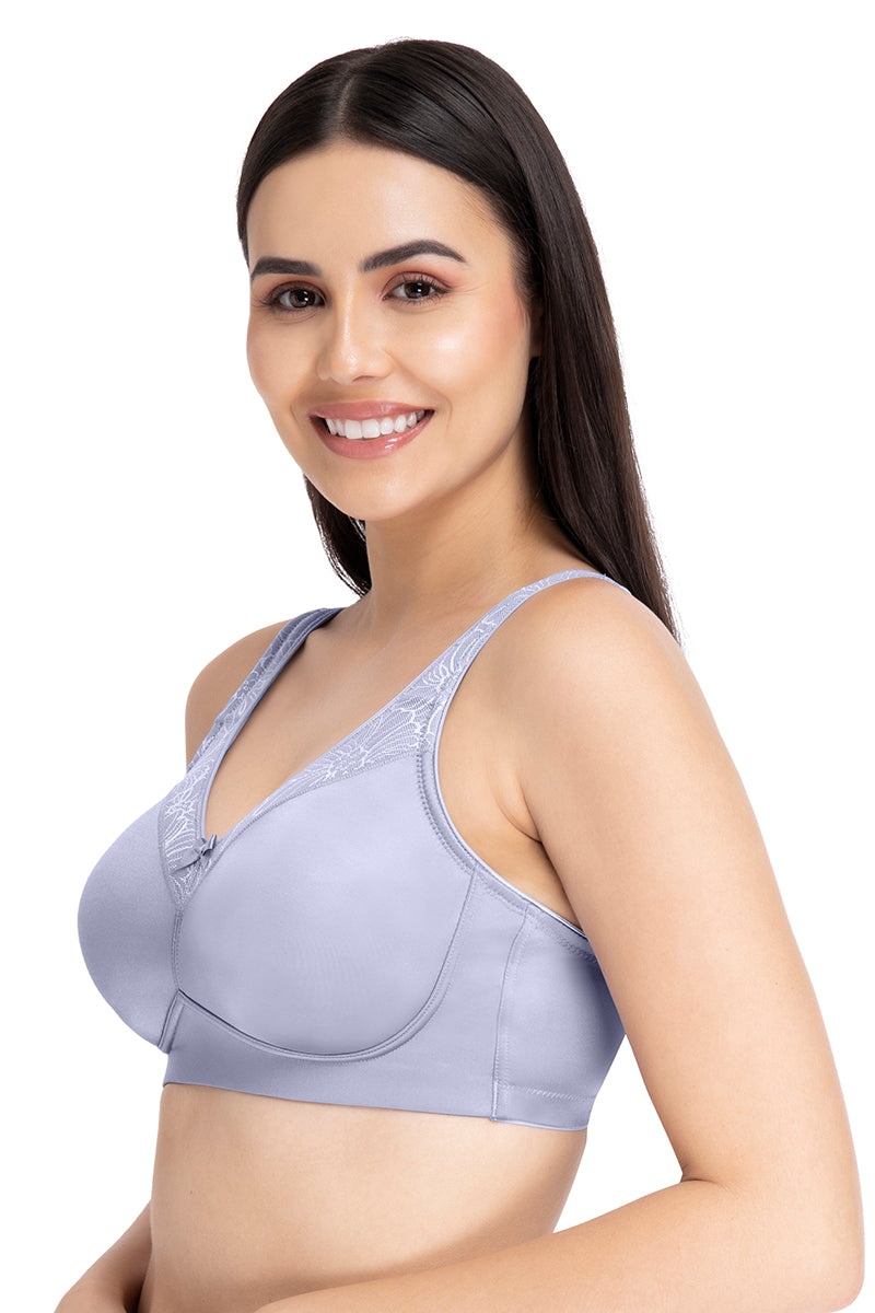 AMANTE-BRA78001 Elegant Support Non-padded & Non-wired Bra