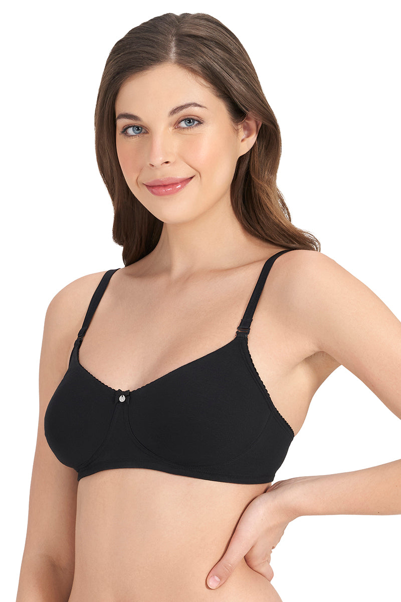 Buy Amante Smooth Dreams Padded Non-Wired T-shirt Bra - White online