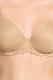AMANTE BRA -BRA81601 Smooth Moves Padded Wired T-Shirt Bra - Sandalwood
