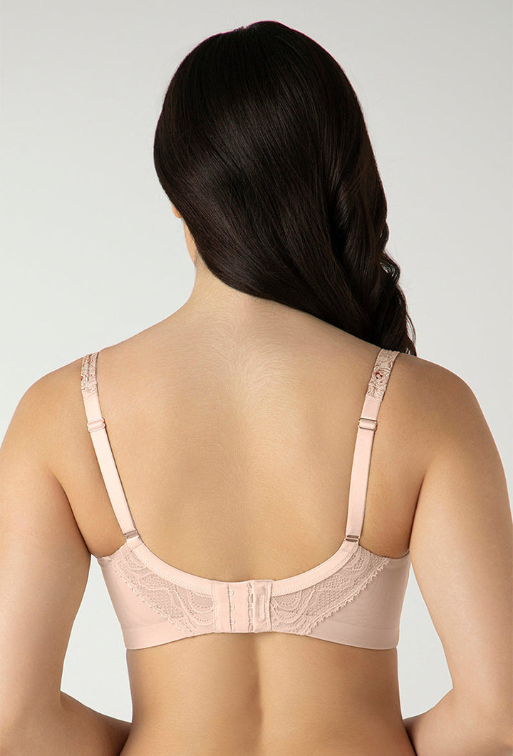 Delicate Bloom Print AMANTE BRA-BRA05601 Demure Non-Padded Non-Wired Contour Bra
