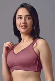 AMANTE BRA-BRA93801 MESA ROSE AIRY PADDED NON-WIRED SUPPORT BRA