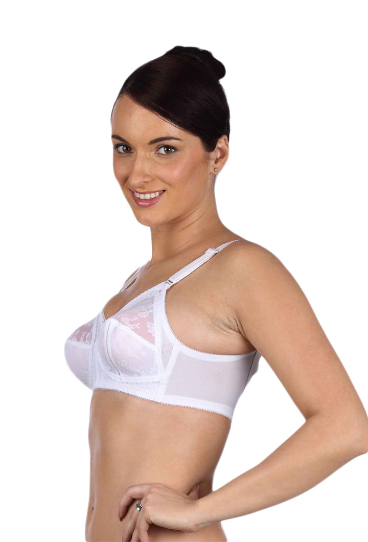 TRIUMPH-20I319/2 Doreen Wireless Non Padded Full Coverage Support Big-Cup Classics Bra