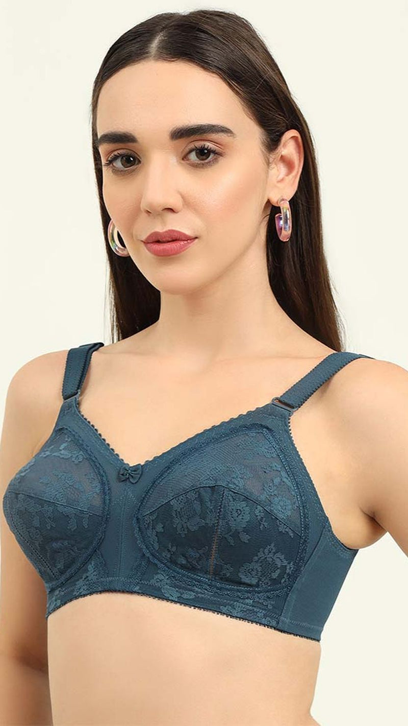Triumph Navy Blue Doreen Support Big-Cup Wireless Support Bra