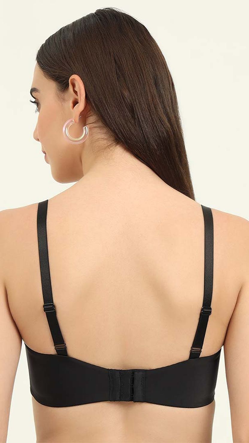 Triumph Black Seamless Wireless Padded T-Shirt Bra