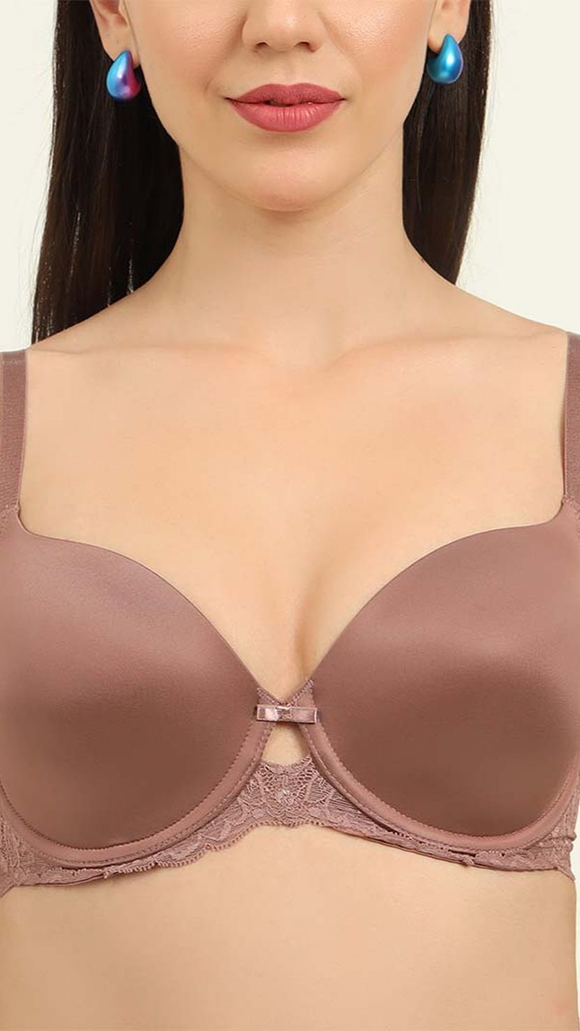Triumph Mauve Wired Padded T-Shirt Bra