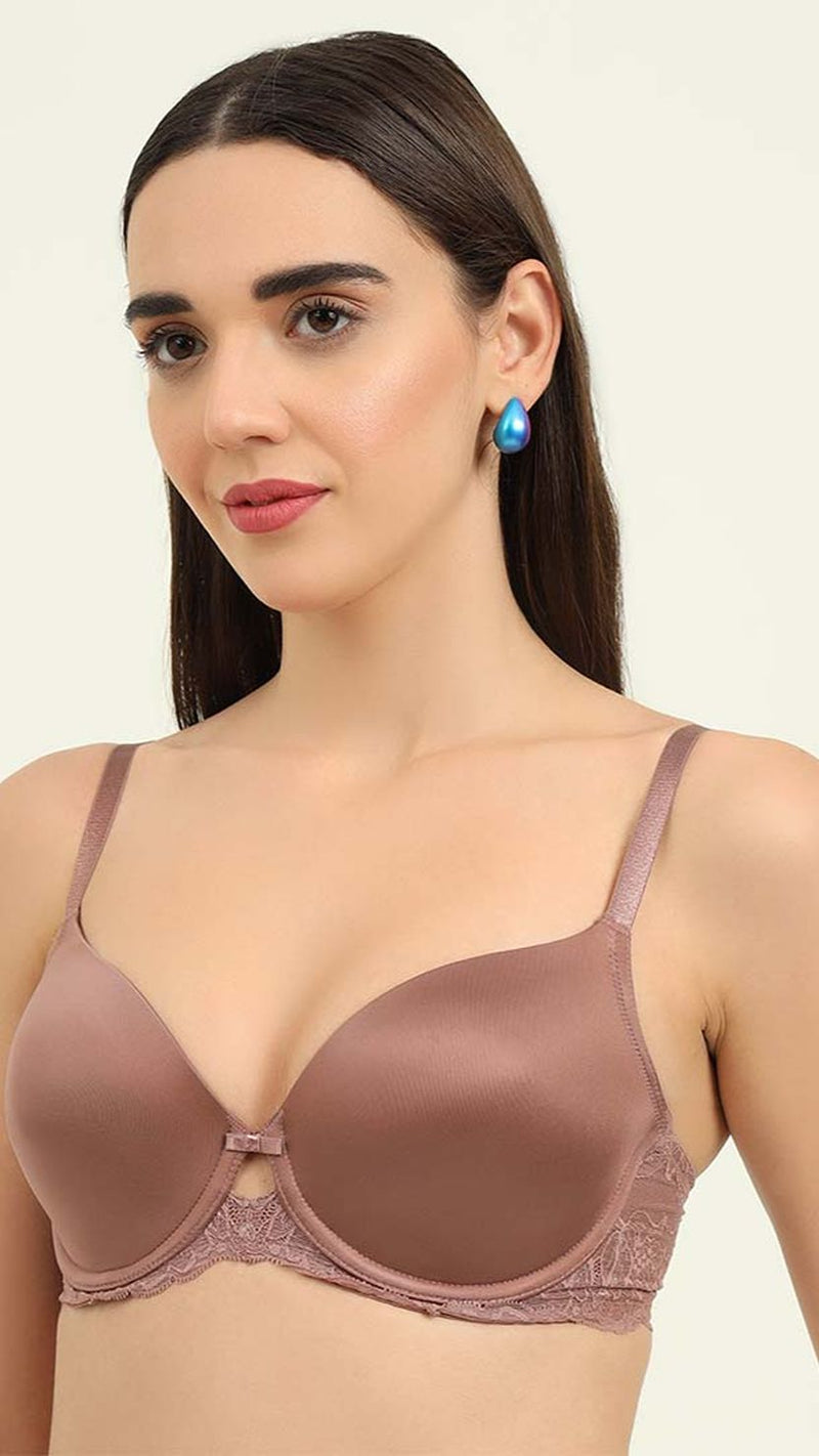 Triumph Mauve Wired Padded T-Shirt Bra