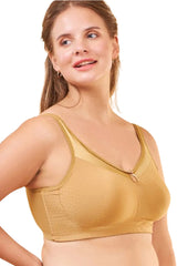 ENAMOR BRA-FB12 /2 Smooth Super Lift Full Support Minimizer Bra - Non-Padded Wirefree Full Coverage