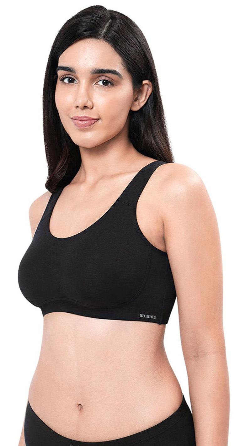 Amante Non-Padded Wirefree Seamless Lounge Bra
