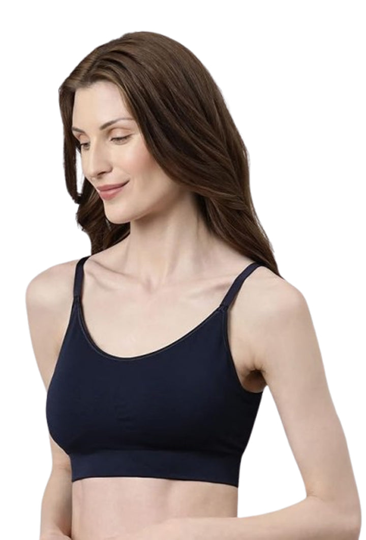 ENAMOR BRA-F037 Enamor FlexiFree Ultimate Comfort Seamless No -pinch T-shirt Bra for Women- High Coverage, Padded and Wirefree