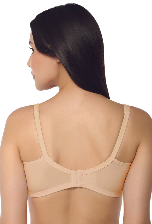 AMANTE BRA-BRA94801 Hazelnut Maternity Non-padded Non-wired Cotton Nursing Bra