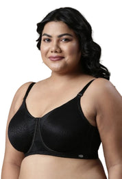 ENAMOR BRA-F124  Body Transform Smoothening Minimizer Bra for Women - Non Padded, Wired and Full Coverage