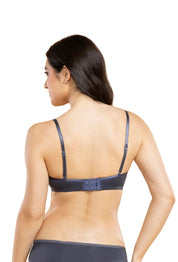 ENAMOR BRA-F144 Luxe Wirefree Balconette Bra - Padded, Medium Coverage