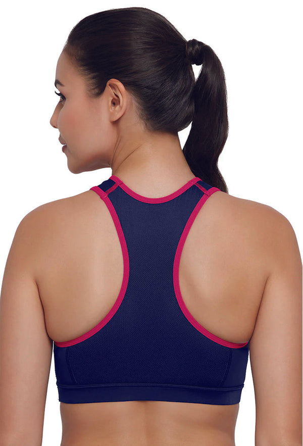 Medieval Blue AMANTE BRA-ABR83001 Energize Medium Impact Bra