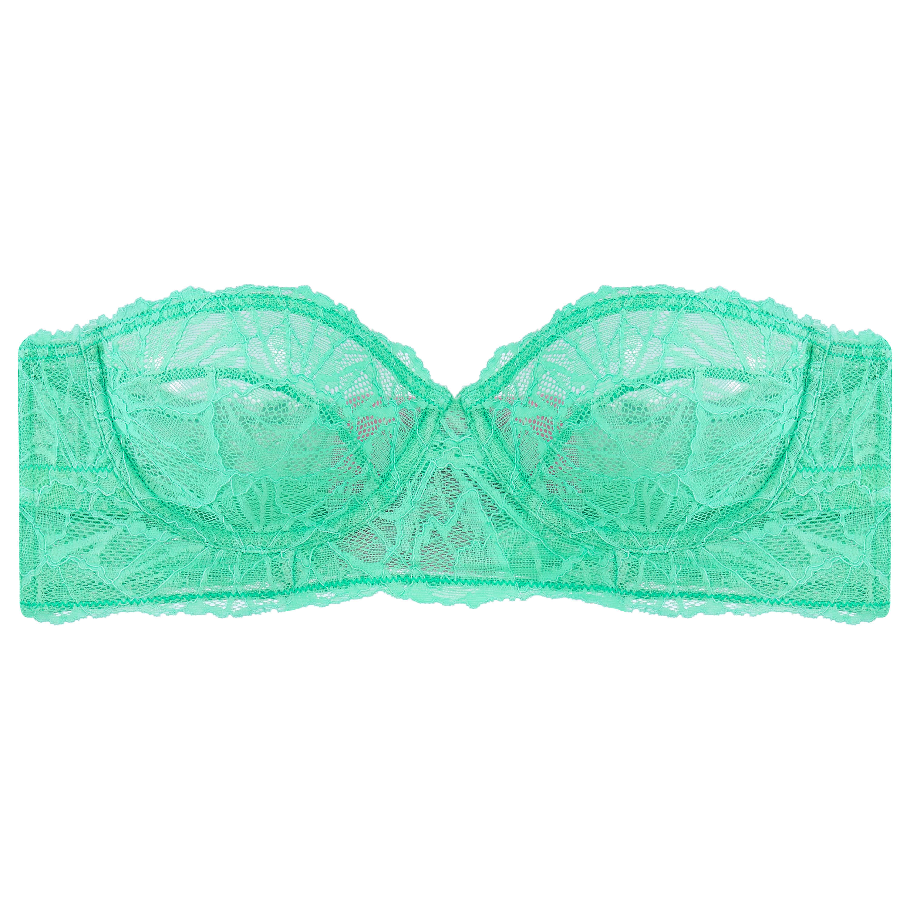 DORA LARSEN-DLAW24EDESL Eden Graphic Lace Strapless Bra