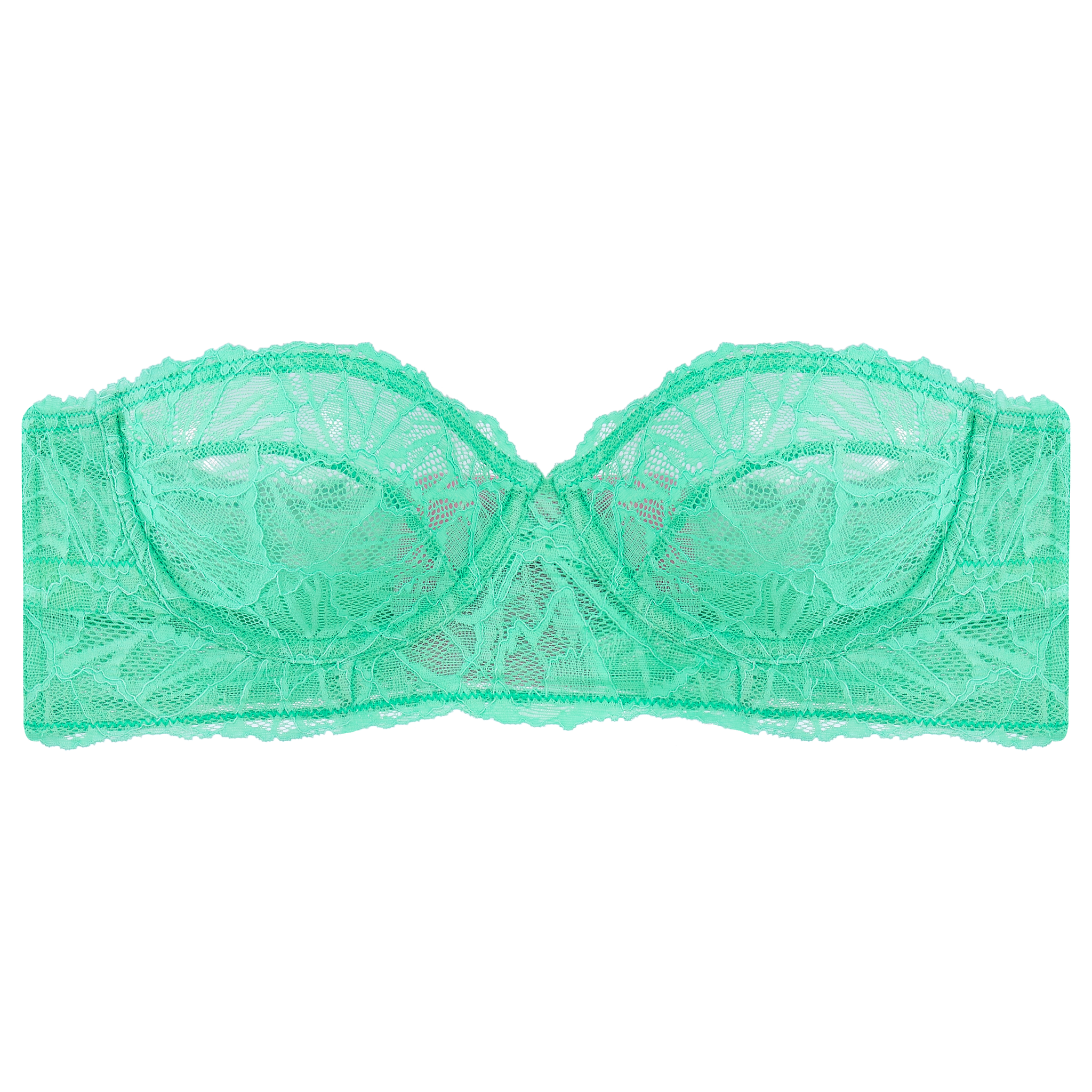 DORA LARSEN-DLAW24EDESL Eden Graphic Lace Strapless Bra