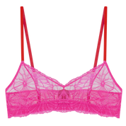 DORA LARSEN-DLAW24FLOSB Flora Graphic Lace Bralette