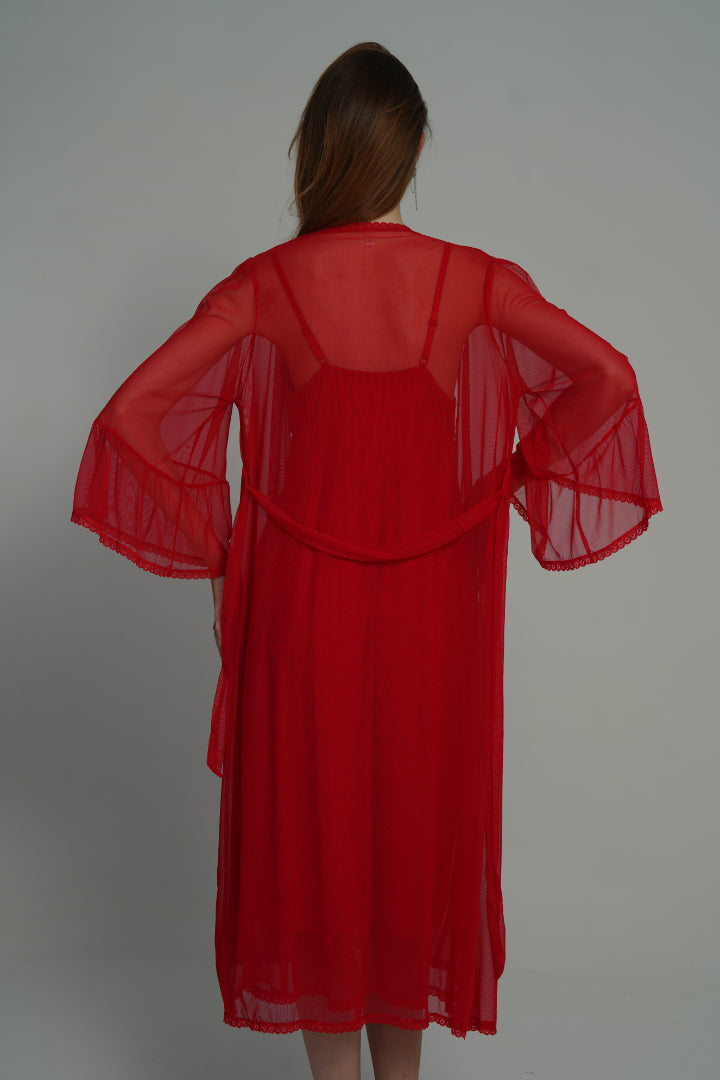 AXTZH Whispered Elegance Bridal Ensemble X0158-RED-F11N