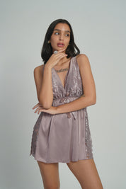 AXTZH Midnight Serenity Nightwear-X5523-FF-F11S