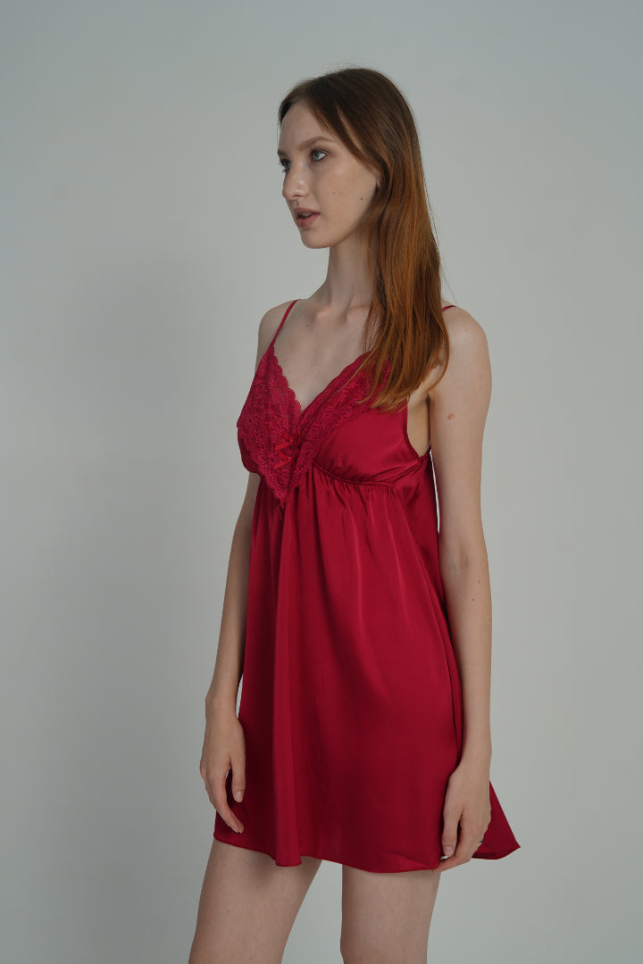 AXTZH Enchanted Glow One-Piece-X8321-SCARLET-F1S