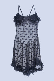 AXTZH 1-piece sexy nightwear X0333-BLACK-F1N