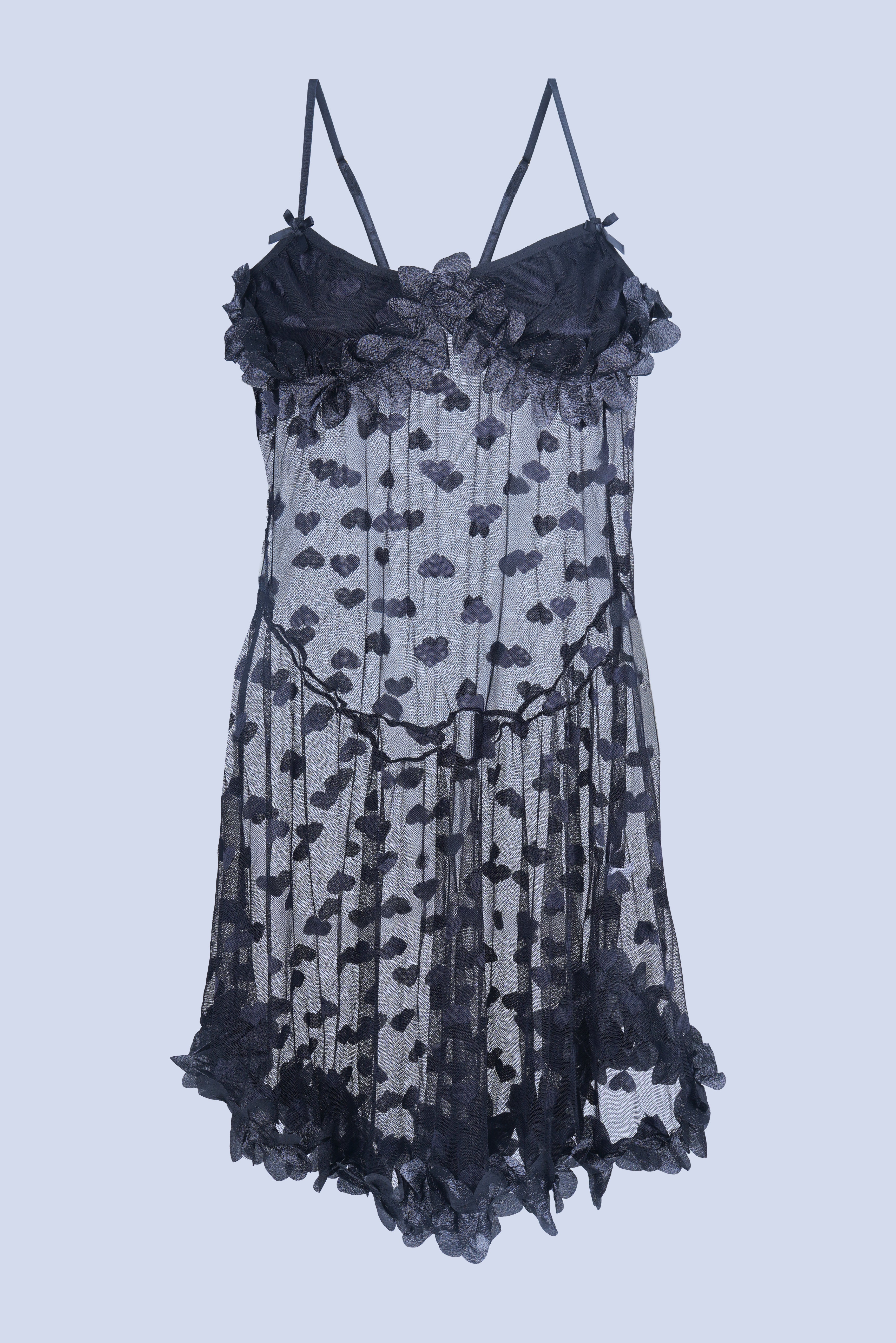 AXTZH 1-piece sexy nightwear X0333-BLACK-F1N