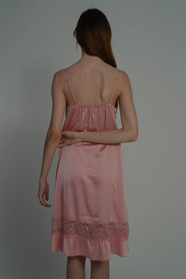 AXTZH Enchanted Elegance Nightwear-X6469-APRICOT-F1S