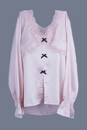 AXTZH Classic Comfort, Modern Sensuality – Two-Piece Nightwear X0906-BLUSH-F11S