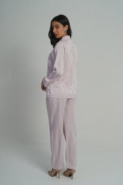 AXTZH 2-Piece Soft Nightwear Pajama Set NW X2215-BLUSH-WC2S