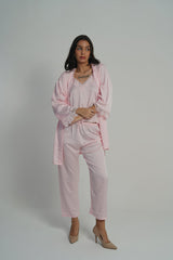AXTZH Radiant Grace Nightwear Set-X6460-PINK-NSSL3PS