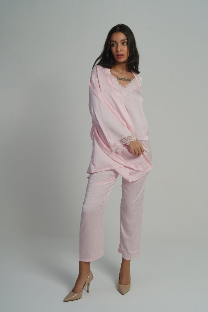 AXTZH Radiant Grace Nightwear Set-X6460-PINK-NSSL3PS