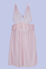 AXTZH Women’s 2 Piece Nightwear Set with Sheer Robe and Slip Dress X8806-APRICOT-F11N