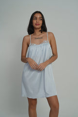 AXTZH Serene Desire Slip Dress-X5905-SBLUE-F1S