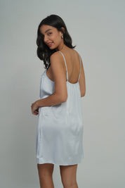 AXTZH Serene Desire Slip Dress-X5905-SBLUE-F1S