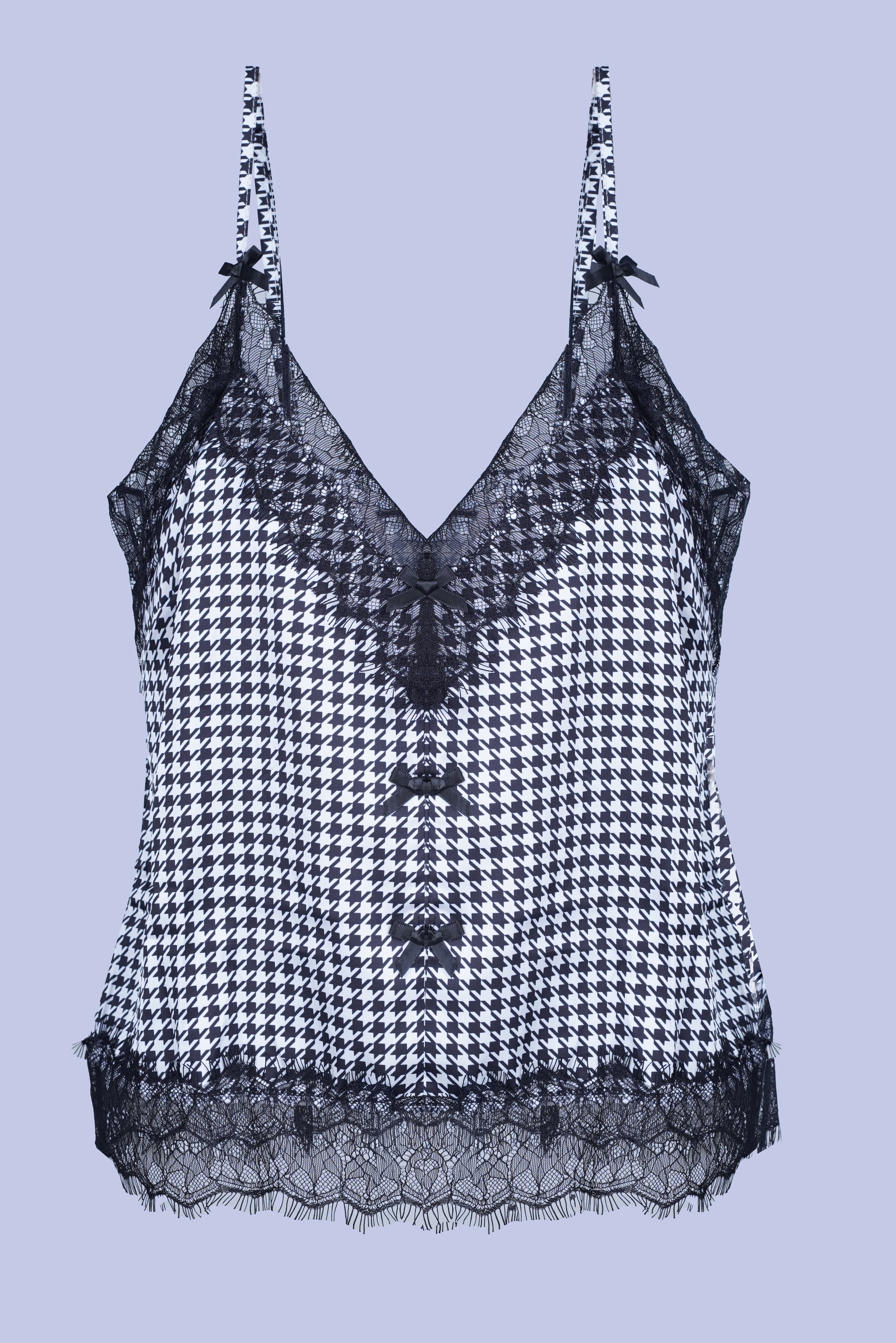 AXTZH nightwear Whispered Harmony Three-Piece X0587-BLKCH-NSL3PS