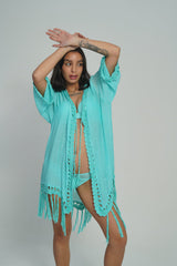 AXTZH Ocean Drift Beachwear X0114-SGREEN-SNGA2