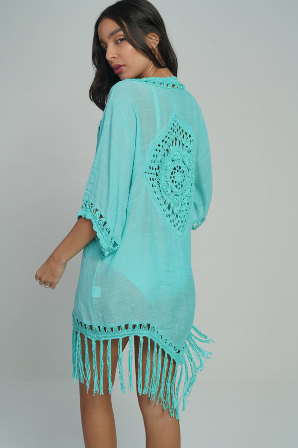 AXTZH Ocean Drift Beachwear X0114-SGREEN-SNGA2