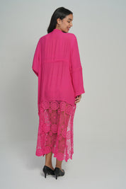 AXTZH Make Waves in Style with This Flirty Lingerie Swimwear Piece X2601-FUCHSIA-SNGB2