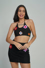 AXTZH Summer Petal Vibes Two-Piece  X2919-BLKPR-BW2PF