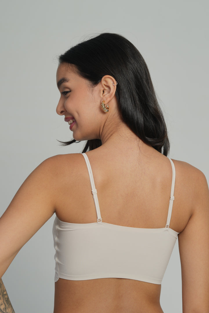AXTZH Soft Allure Bralette-X5300-BEIGE-CN122
