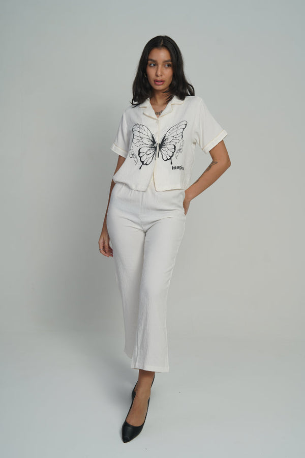 AXTZH Butterfly Dreams Night Set X2182-IVORY-C13C