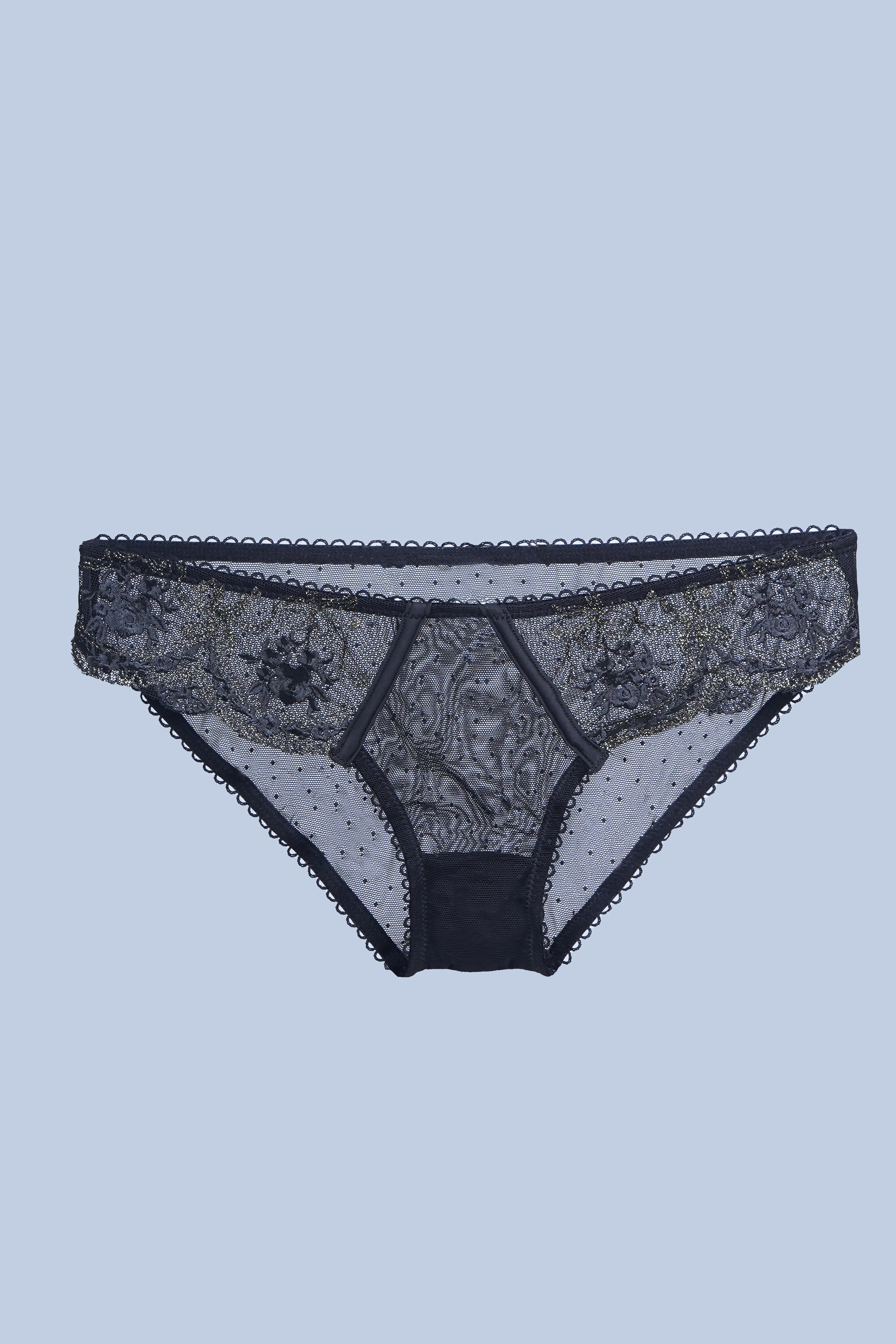 BELLAGIO Secret Bloom Lingerie Set BP0312-BLACK