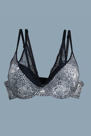 AXTZH BRA Elevate Support Set – focuses on support and lift with style AB1962-BLKLEO-DP102