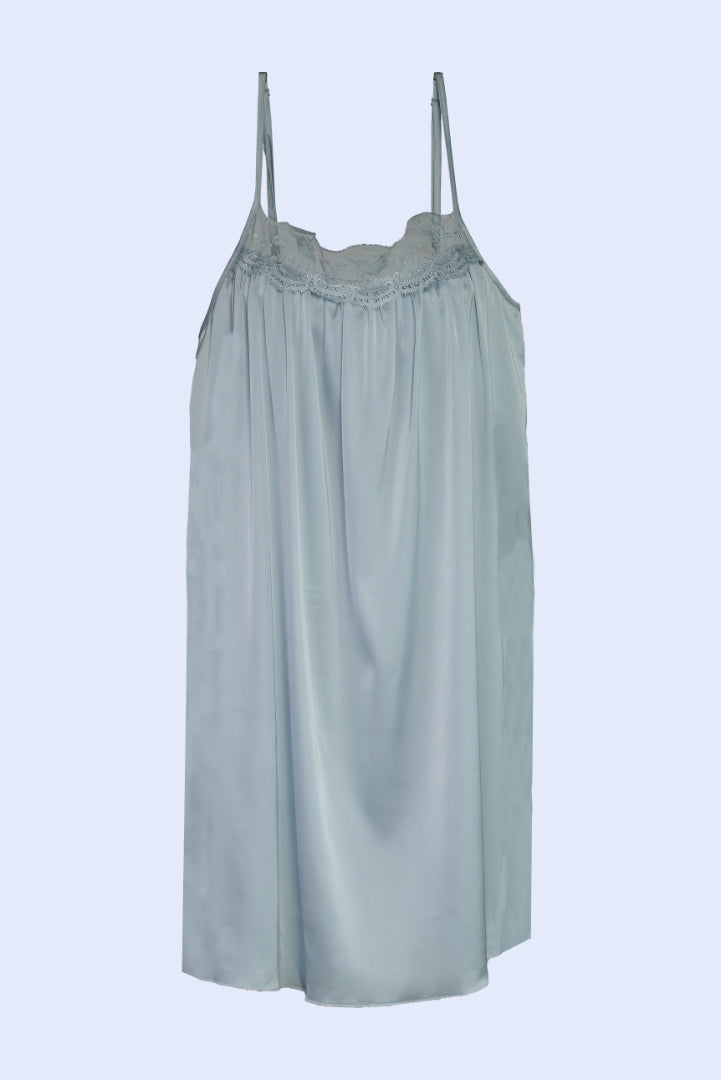 AXTZH Serene Desire Slip Dress-X5905-SBLUE-F1S