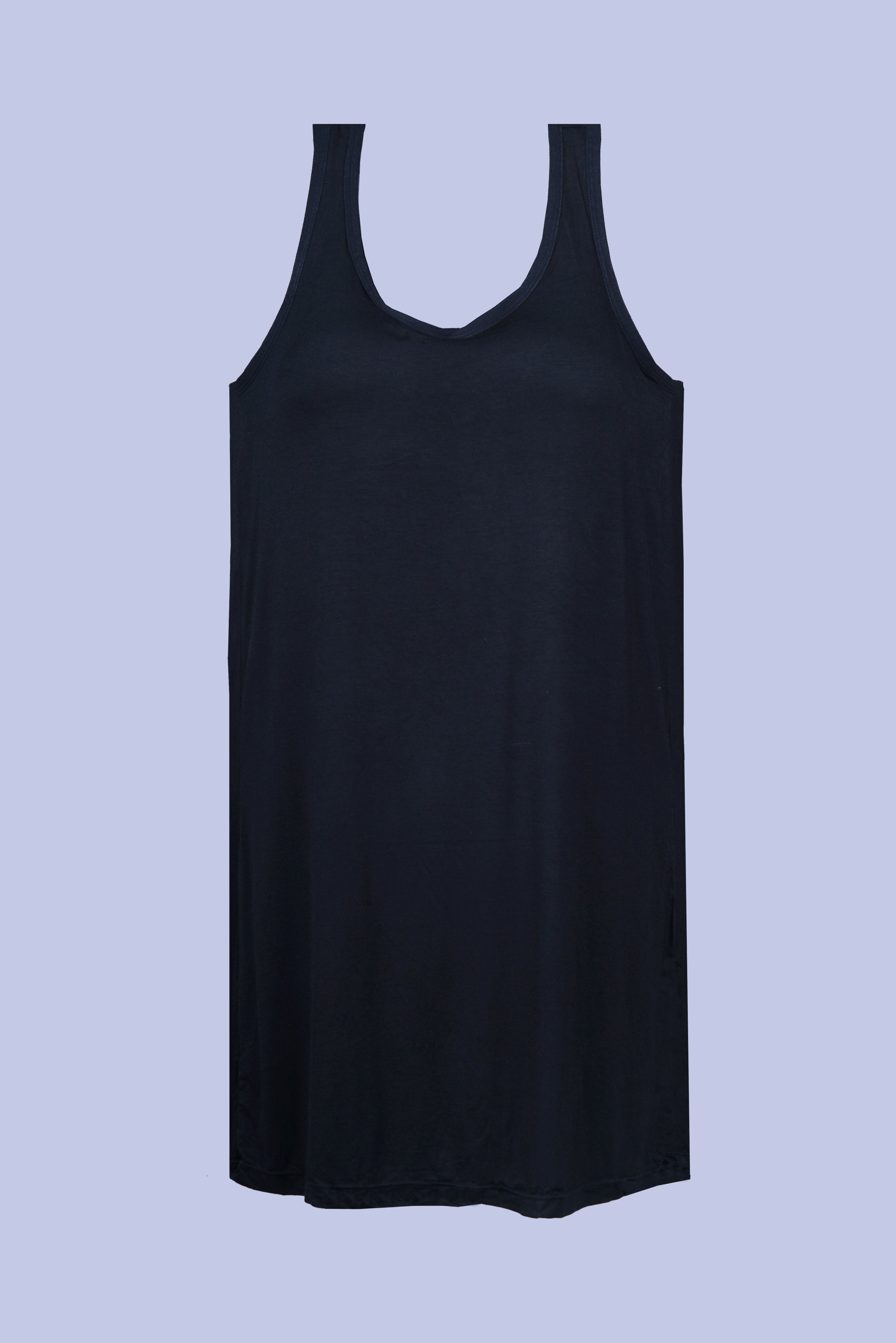 BELLAGIO Women’s Everyday Comfort Slip Dress – Perfect Innerwear for Effortless Elegance and Smooth Layering INNER  BWI0910-BLACK-H7M