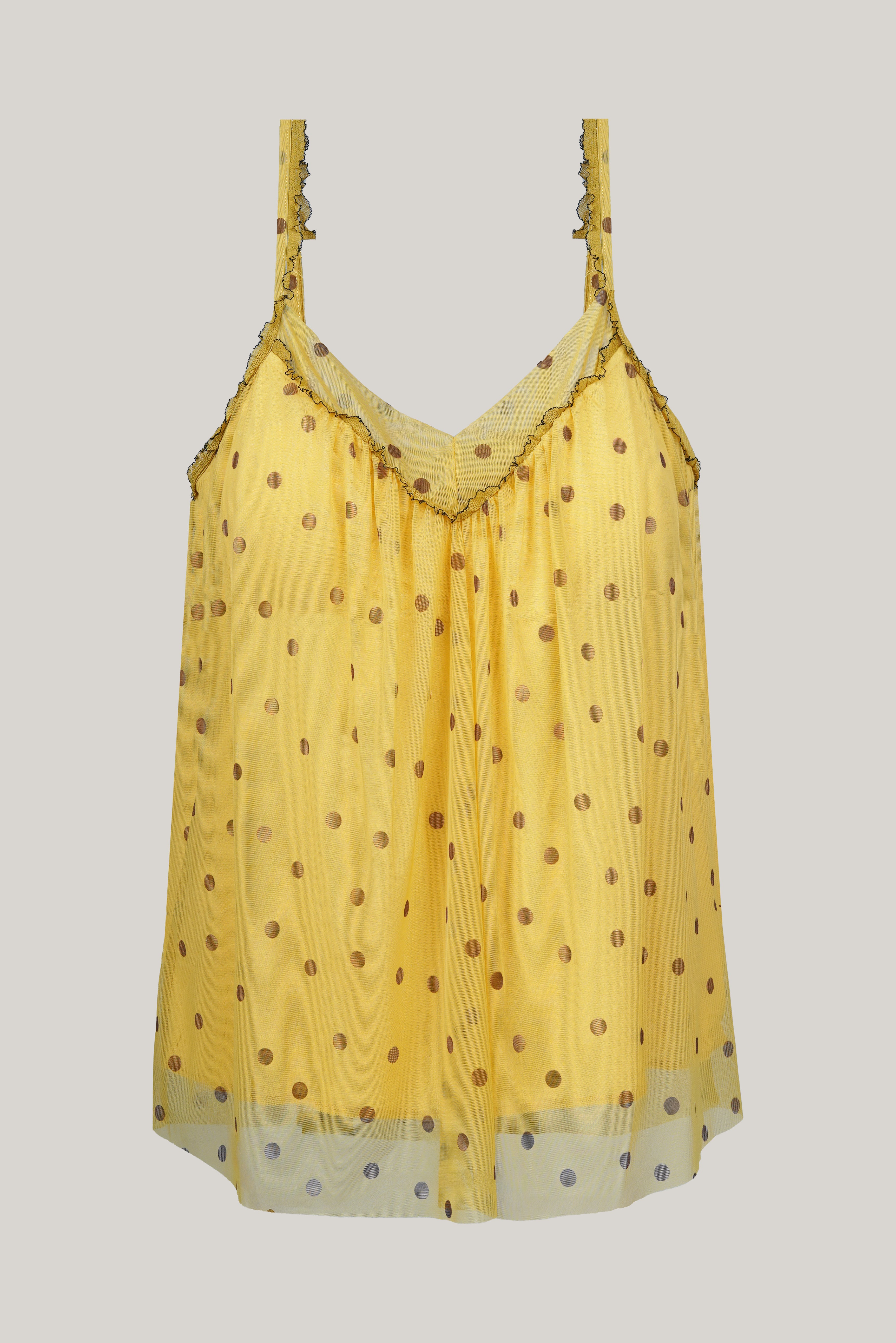 AXTZH Nightwear Two-piece set with camisole and shorts X2588-MUSDOT-A4N
