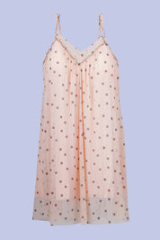 AXTZH Piece Sexy Satin NIGHTWEAR with All-Over Floral Print and Lightweight Comfort X0301-PEADOT-F1N