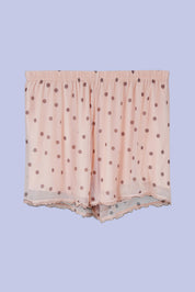 AXTZH Nightwear Two-piece set with camisole and shorts X2588-PEADOT-A4N