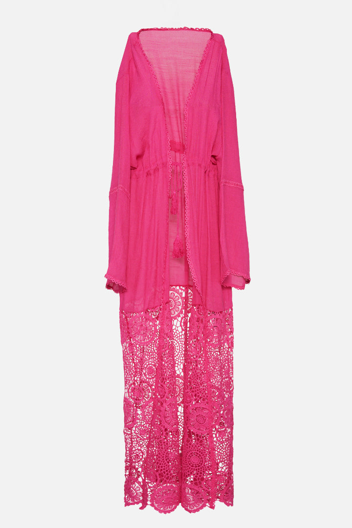 AXTZH Make Waves in Style with This Flirty Lingerie Swimwear Piece X2601-FUCHSIA-SNGB2